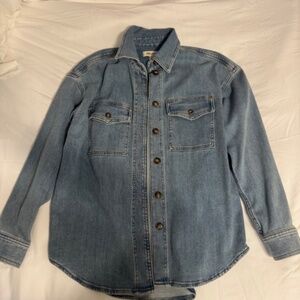 MadeWell Denim Long-Sleeve Button Up Jean Jacket